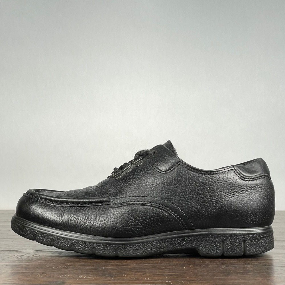 Red Wing Shoes Mens 9 Black Leather Comfort Shoes USA Lace-Up Classic Minimalist